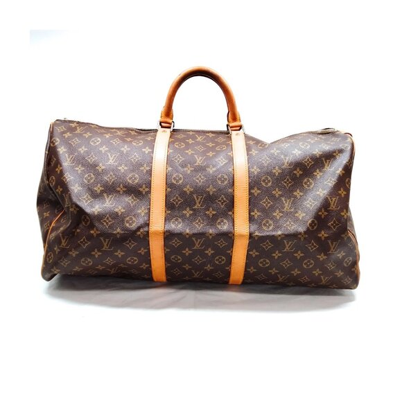 Louis Vuitton LV Boston Bag Keepall 60 Brown Monogram 799-082125 - Picture 1 of 9